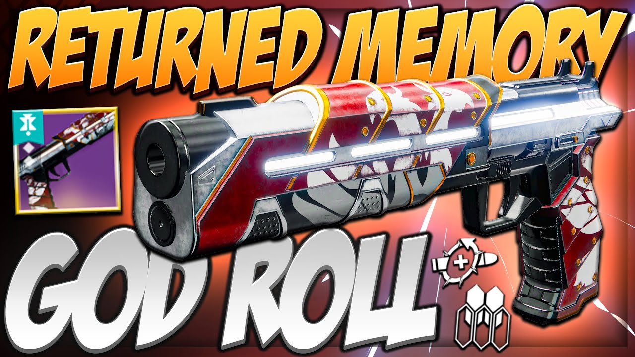 Memory D2 Returned Memory Is THE KING (PvE God Roll) | Destiny 2 Edge of Fate ...