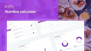 Nutrition calculator | UpMenu Help Center screenshot 2