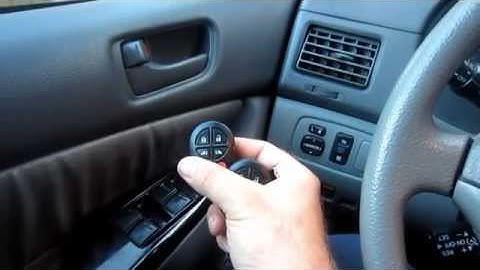Programming your Toyota Sienna Remote.