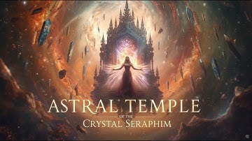 Astral Temple of the Crystal Seraphim | Elven Celestial Healing Ritual with Elvish Chants #Elven