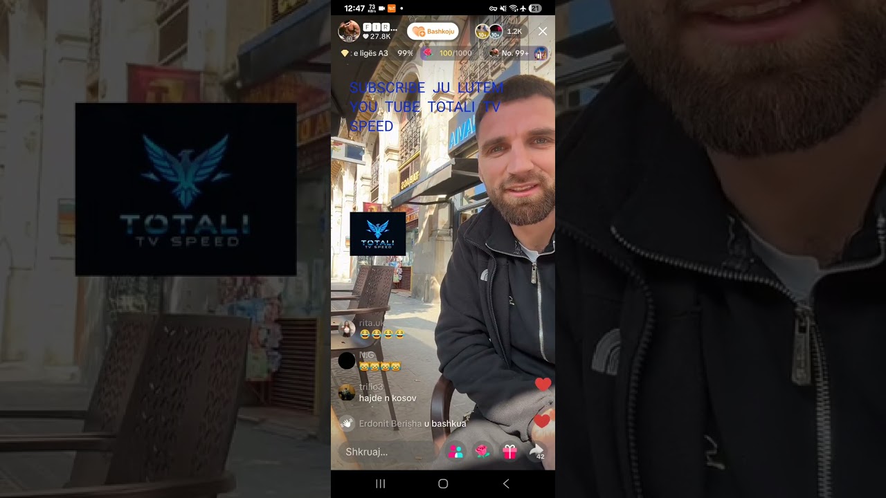 Fire del Live pas plagosjes ne spanje rrin me frike shef mbrapa para vjen shteti #showbizshqip 