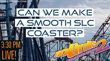 Can we make a smooth SLC Rollercoaster FINAL Part- NoLimits 2 Live!