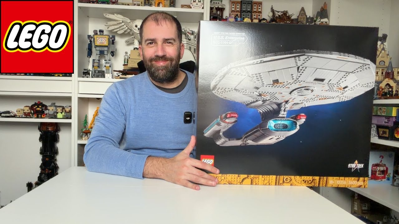 Распаковка набора LEGO Star Trek USS Enterprise-D 10356
