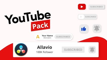 Youtube Template Pack for DaVinci Resolve (Download)