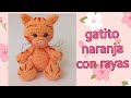 gato con rayas /amigurumi/a crochet #facil*.*