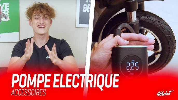 Compresseur portable puissant ? la pompe electrique de velo Cycplus A8 sur  batterie 