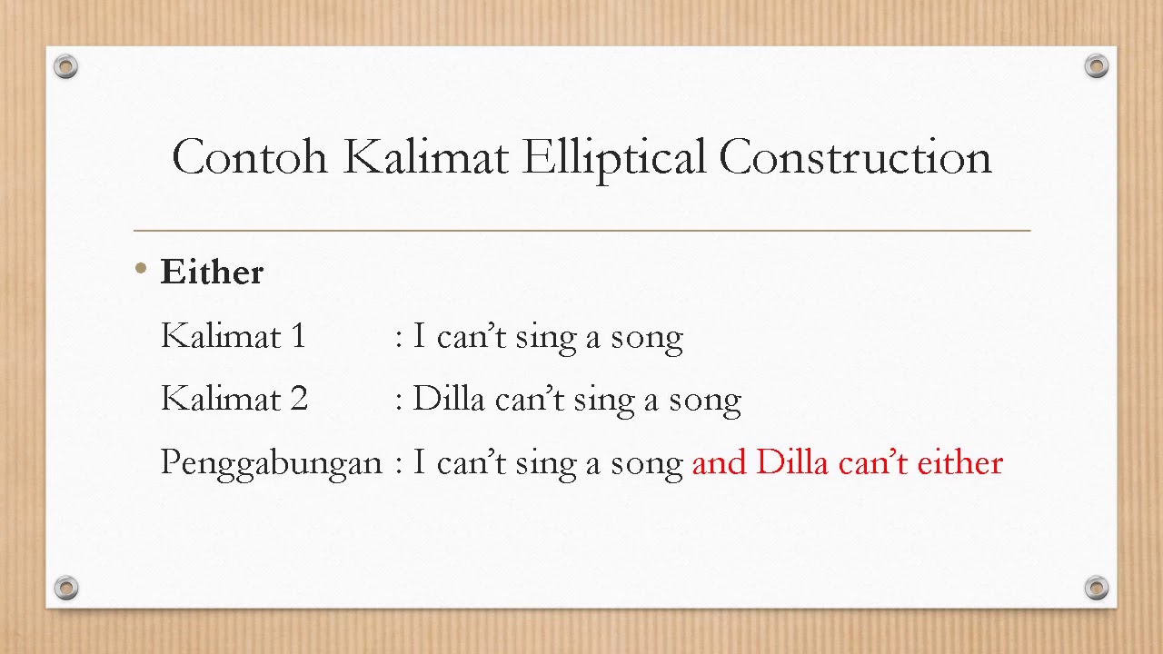 Elliptical Construction Youtube