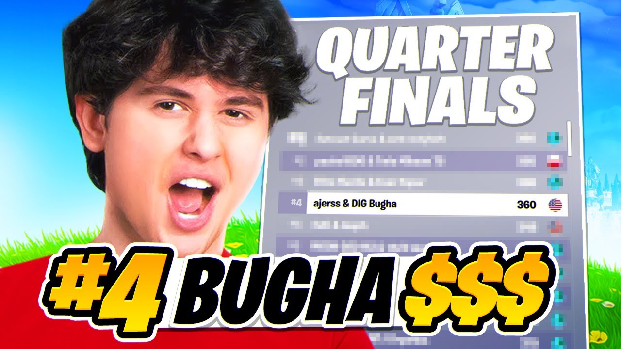 Bugha 4TH PLACE FNCS Major 2 Quarter-Finals 🏆 | Week 2 Day 2