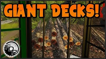 (Farming Simulator 2015 Logging) - MP90 - Huge Decks Long Days