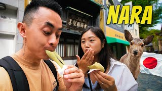 We Tried The VIRAL MOCHI In Japan  (Is Nara Worth Visiting?)