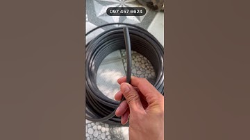 Ống dây phun sương dây tưới LDPE 8mm, ống 8li đen chống riêu chống nắng độ bền 10 năm giá rẻ