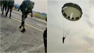 PoV: Indian Army Paratrooper Static Line Jump from C-130J Super Hercules