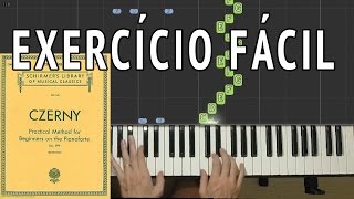 Exercício de Piano - Aula fácil para iniciantes (Milo Andreo)