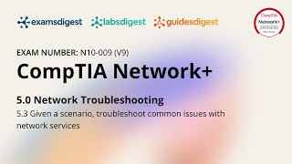 CompTIA Network+ N10-009 (V9) Certification Exam Full Course Vol. 5.3
