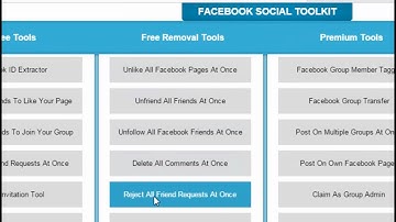Cancel or Reject All Facebook Friend Requests At Once 100% Working