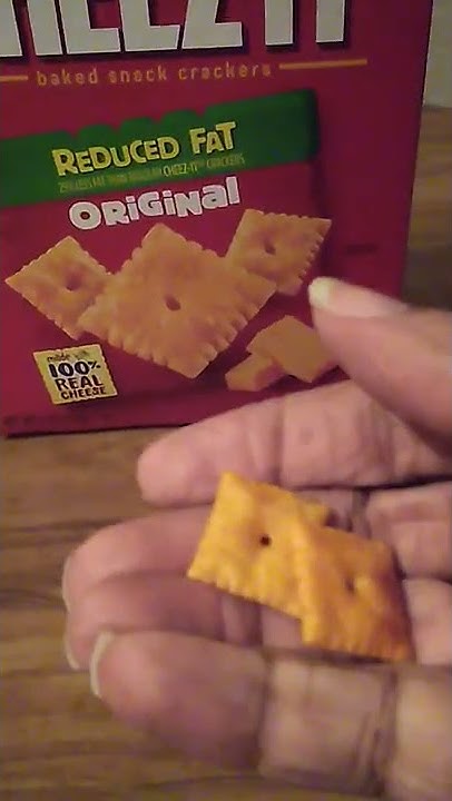 Reduced fat cheez it crackers nutrition label