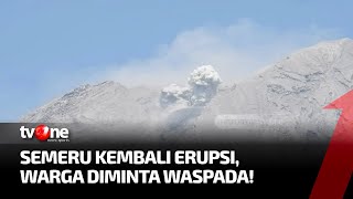 Gunung Semeru Kembali Erupsi Pagi tadi | Kabar Siang tvOne