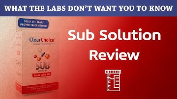 Sub Solution Synthetic Urine Review and Test
