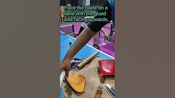 How to Change Your Table Tennis rubber by yourself