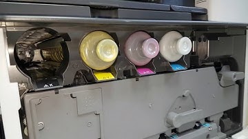 Replacing Toner Ricoh MP C3002, C3502, C4502 And MP C5502