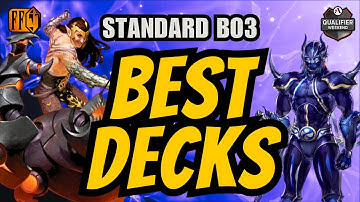 Best Decks for MTG Standard Qualifier Weekend Revealed!