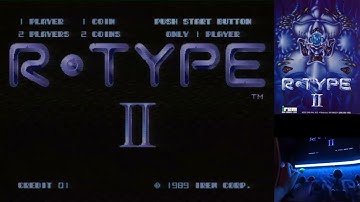 POV R-Type II [アール・タイプII] Arcade World PCB 2ALL no autofire High Score Challenge 2024-