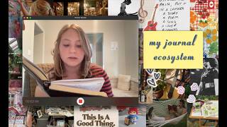 my journal ecosystem!