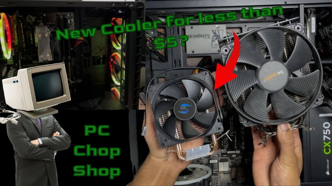 This $5 cooler is tiny | PC Chop Shop Ep. 4 | Mr. PC