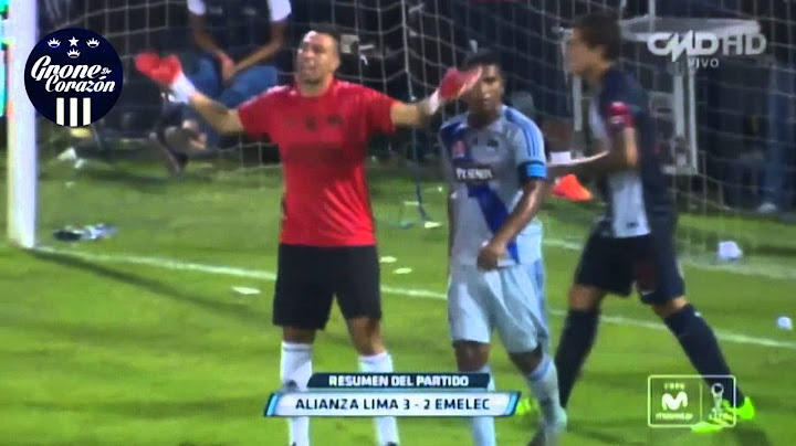 HD | ALIANZA LIMA 3 - EMELEC 2 / NOCHE BLANQUIAZUL 2016