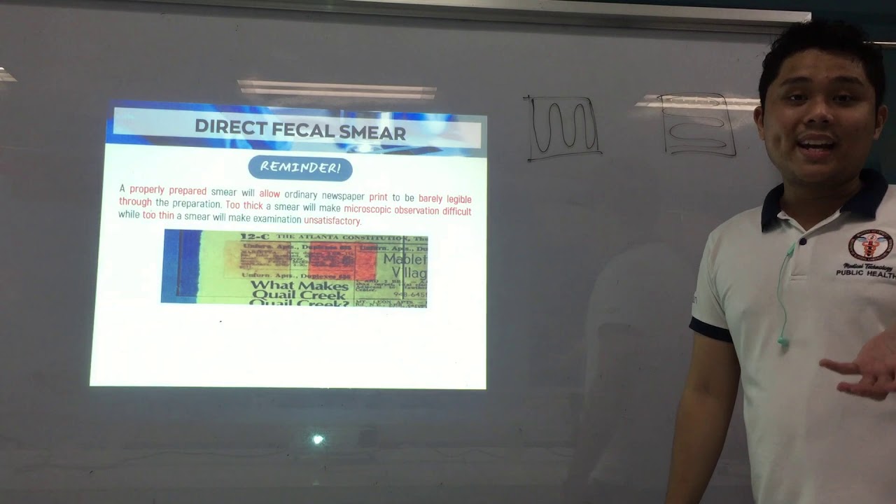 MT Pre-Recorded Lectures | MT 26: Preparation of Fecal Smears (Part 2)