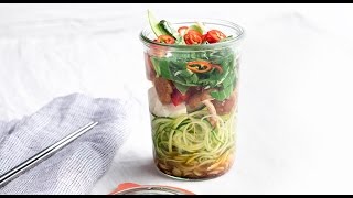 Mason Jar Tom Yum Soup To Go