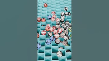 🎱 Ball Drop Satisfying Loop 😍 #Shorts #satisfyling #oddlysatisfying #loop #balldrop