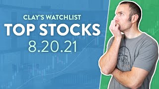 Top 10 Stocks For August 20, 2021 ( $SNOA, $SONN, $AMC, $M, $TSLA, and more! )