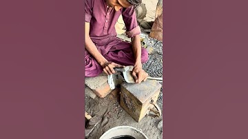 Making a Old Scrap Crafting | Blacksmith Forging Skill | Handmade Blade