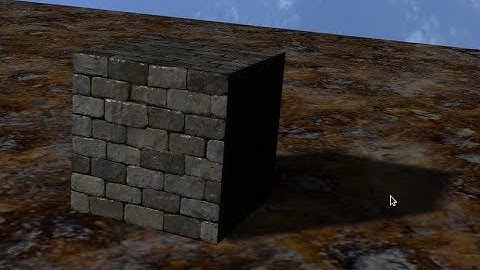 Qt + OpenGL ES 2.0 Tutorial 11 Карта теней с использованием shadow mapping (часть 1 из 2)