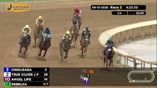 RACE 5 PROGRAM 08 13 2026