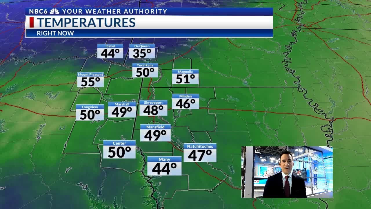 Breezy and cooler today, rain returns Saturday - YouTube
