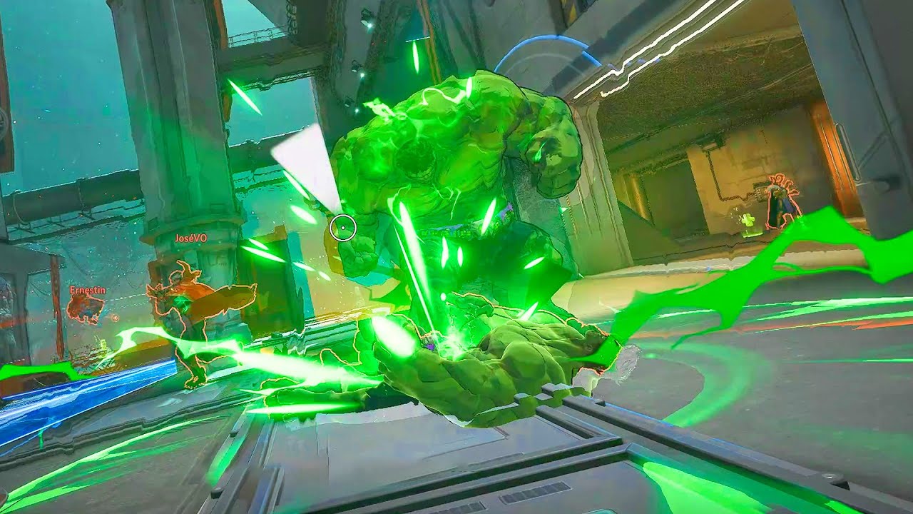 Что происходит, когда Халк встречает доктора Бэннера? | Marvel Rivals