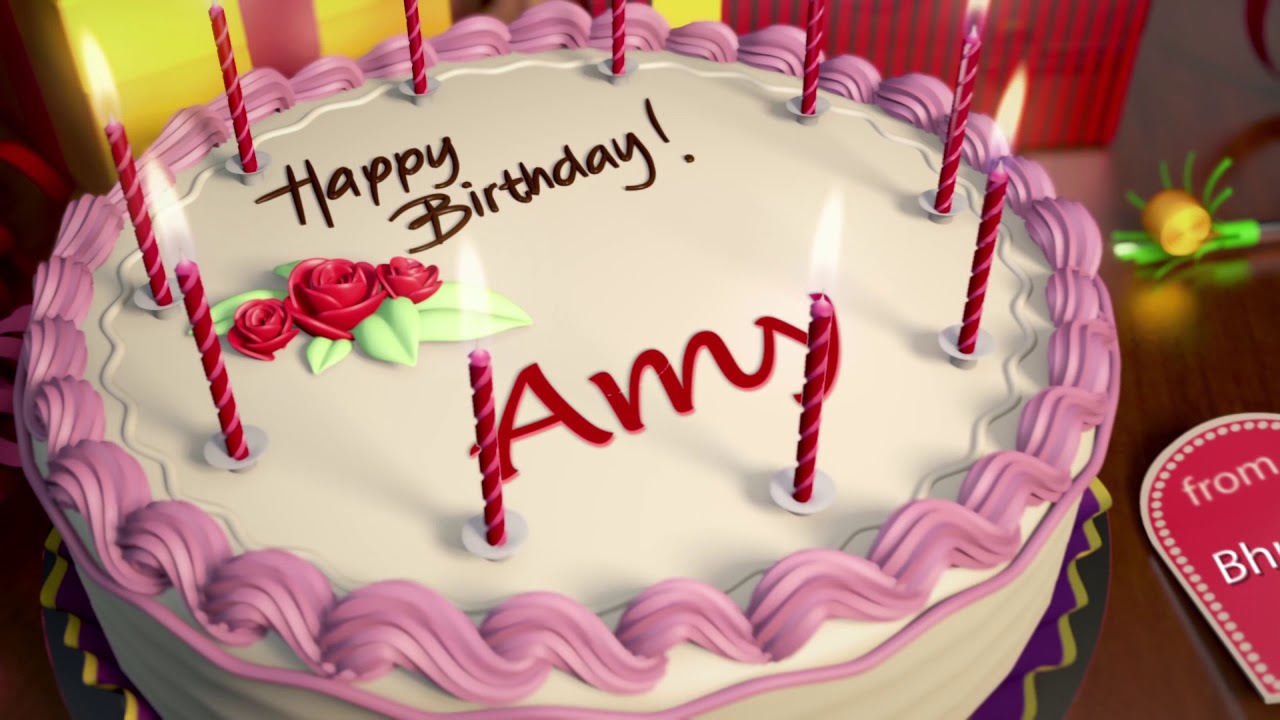 Happy Birthday Amy YouTube