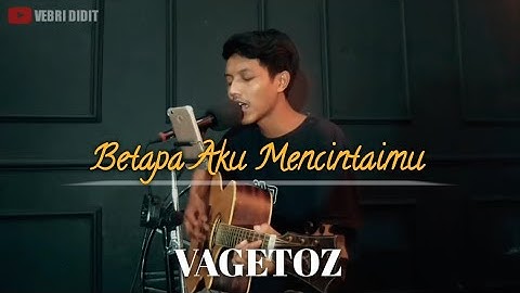 BETAPA AKU MENCINTAIMU - VAGETOZ || LIVE COVER VEBRI DIDIT