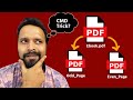 📖 Extract Even &amp; Odd Pages from an eBook into Separate PDFs | CMD Trick 📄✨