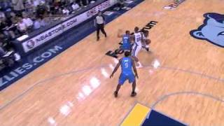 Darrell Arthur AMAZING dunk over Nick Collison (May 13, 2011)