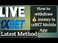 How to withdraw winning amount from 1XBET MOBILE APP ...