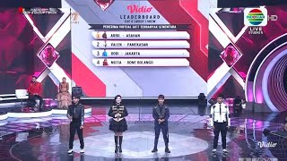 Final Results of Top 8 Group 1 Show D'Academy 7 Last Night