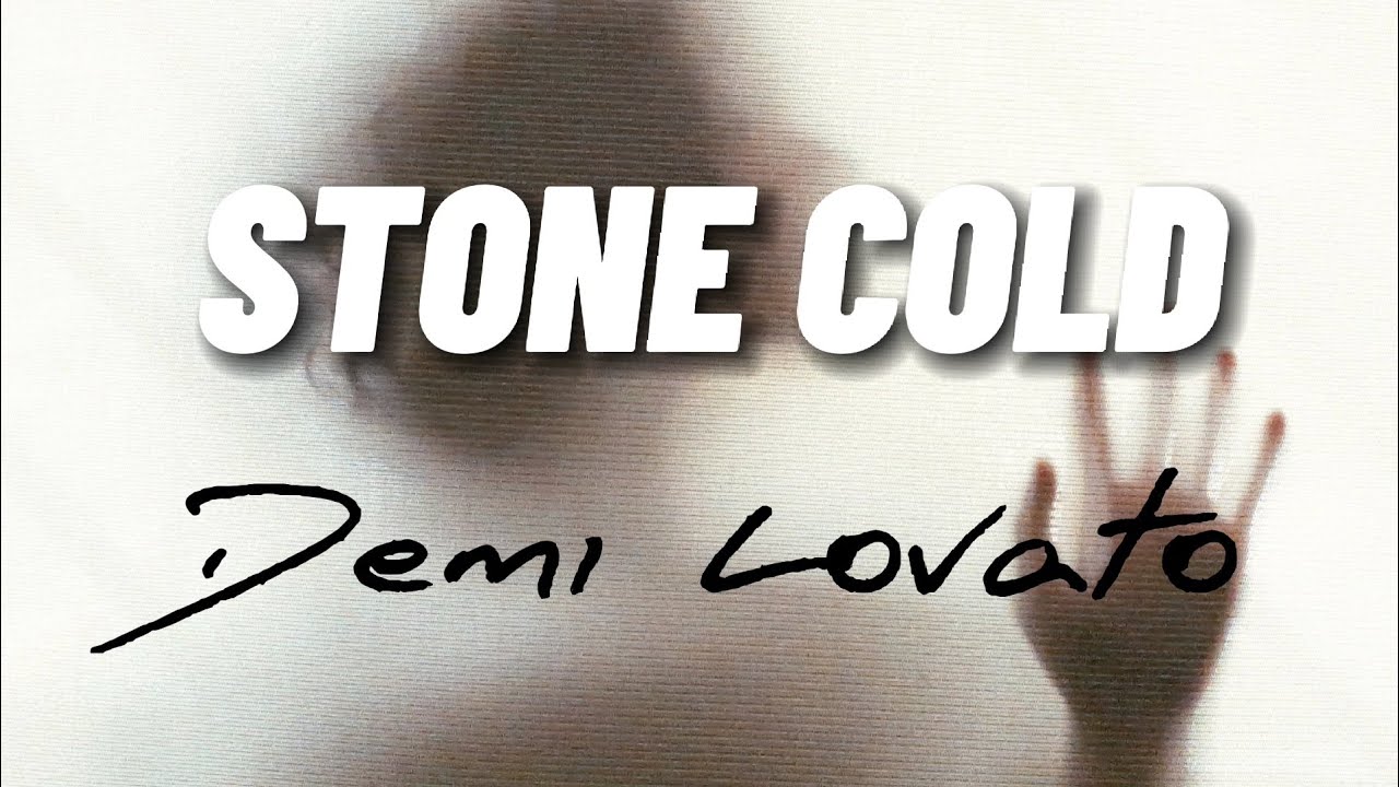Stones lyrics. Demi Lovato Stone Cold. Demi Lovato Stone Cold минус.
