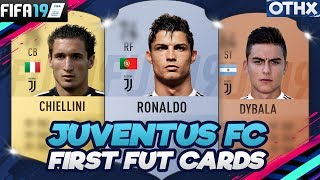Fifa 19 Juventus First And Current Fut Cards Faces & Potential Fifa 09 To Fifa 19