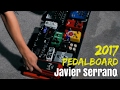 Javier Serrano pedalboard 2017 - DeLuz