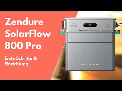 Zendure SolarFlow 800 Pro | Batteriespeicher für dein BKW mit ZENKI