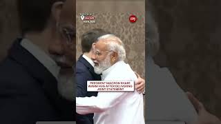 President Macron Shares Warm Hug After Historic Joint Statement | Diplomatic Highlights