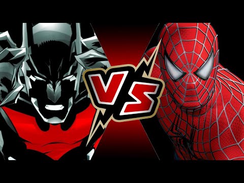 Batman Beyond vs Spiderman | Sprite Animation | DC vs Marvel